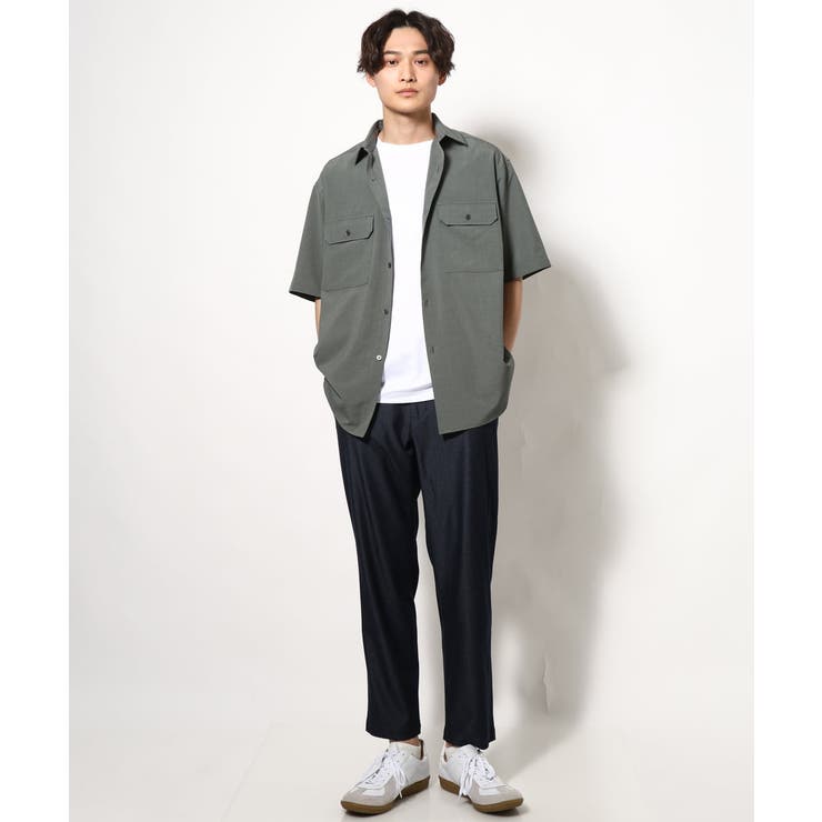 【軽くて涼しい】ダブルポケットシャツ (セットアップ可）リライト シリーズ2 | a.v.v【MEN】 | 詳細画像11 