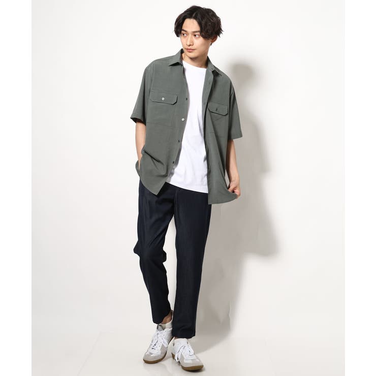 【軽くて涼しい】ダブルポケットシャツ (セットアップ可）リライト シリーズ2 | a.v.v【MEN】 | 詳細画像13 
