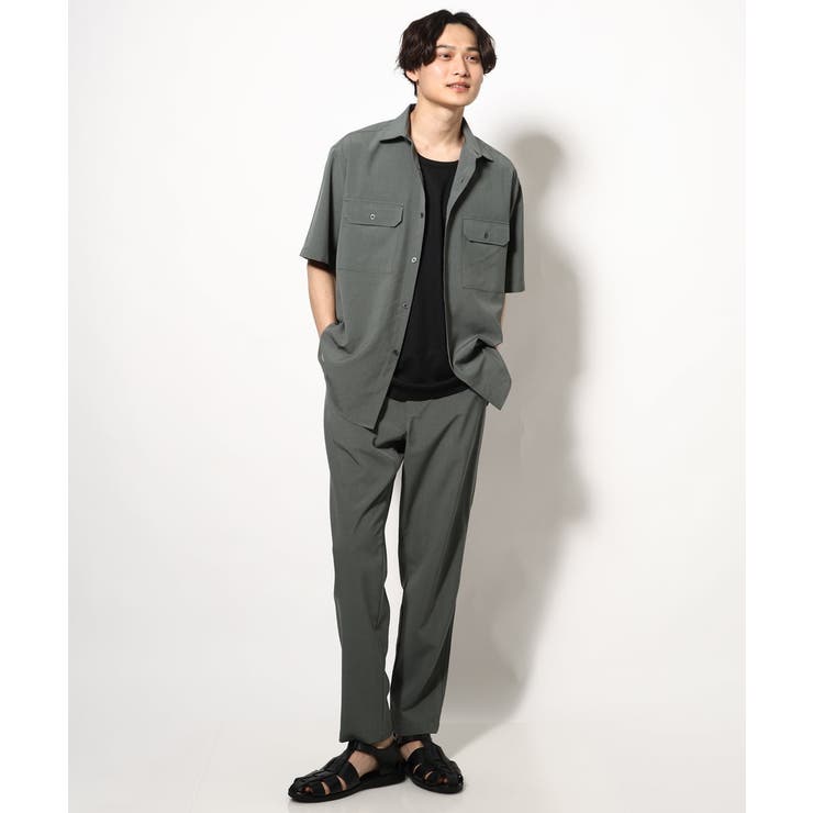 【軽くて涼しい】ダブルポケットシャツ (セットアップ可）リライト シリーズ2 | a.v.v【MEN】 | 詳細画像14 