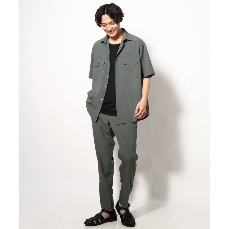 【軽くて涼しい】ダブルポケットシャツ (セットアップ可）リライト シリーズ2 | a.v.v【MEN】 | 詳細画像15 