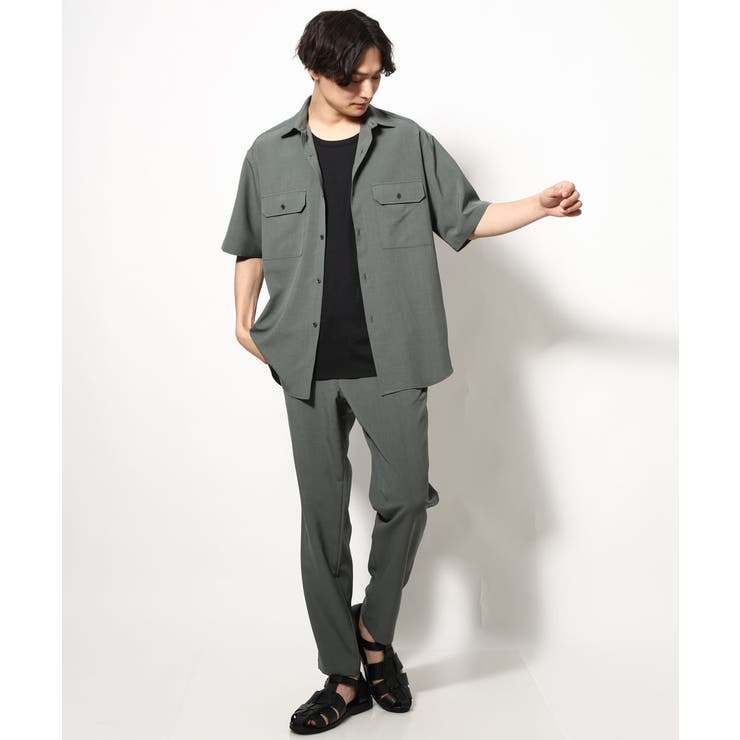 【軽くて涼しい】ダブルポケットシャツ (セットアップ可）リライト シリーズ2 | a.v.v【MEN】 | 詳細画像16 