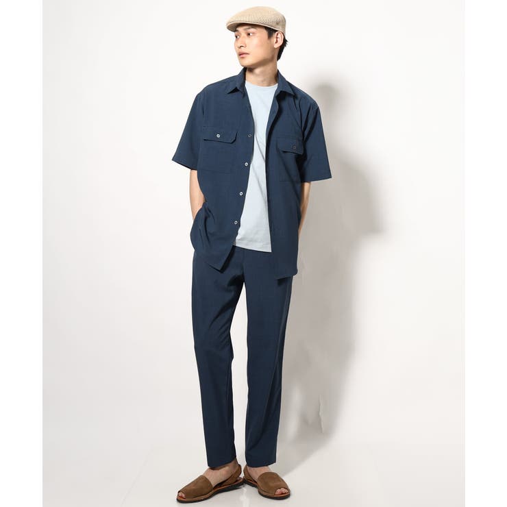 【軽くて涼しい】ダブルポケットシャツ (セットアップ可）リライト シリーズ2 | a.v.v【MEN】 | 詳細画像2 