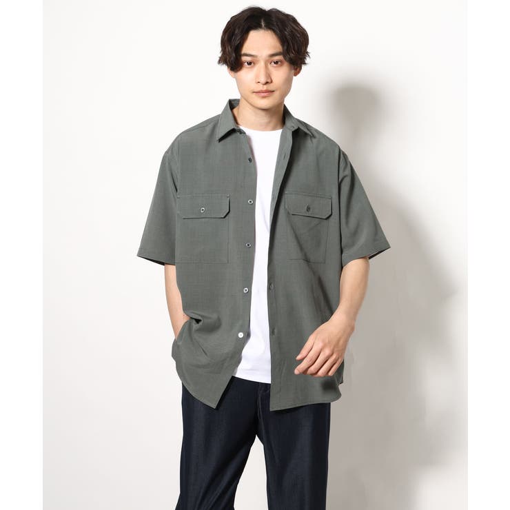 【軽くて涼しい】ダブルポケットシャツ (セットアップ可）リライト シリーズ2 | a.v.v【MEN】 | 詳細画像23 