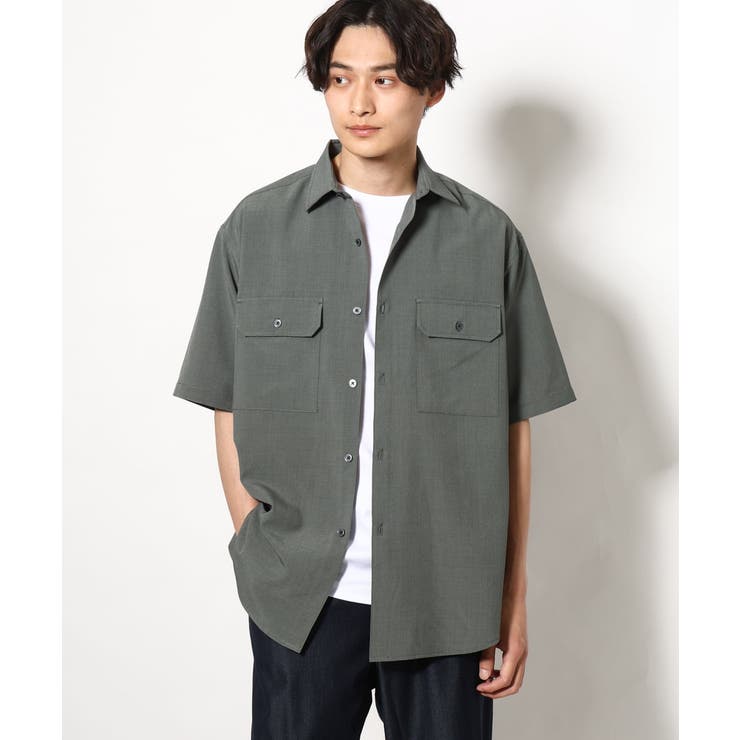 【軽くて涼しい】ダブルポケットシャツ (セットアップ可）リライト シリーズ2 | a.v.v【MEN】 | 詳細画像24 