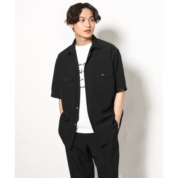 【軽くて涼しい】ダブルポケットシャツ (セットアップ可）リライト シリーズ2 | a.v.v【MEN】 | 詳細画像30 
