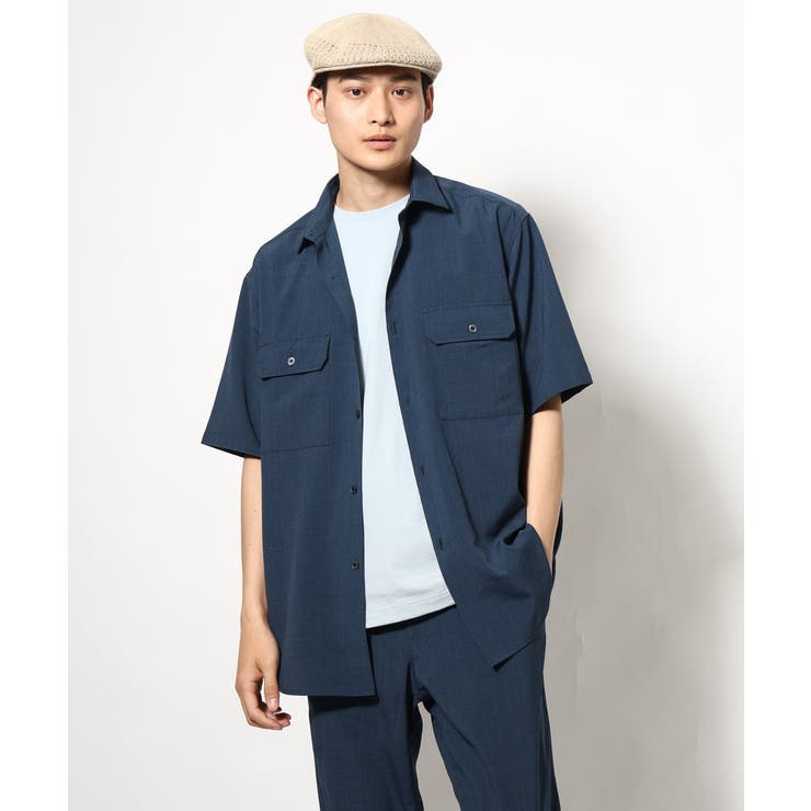 【軽くて涼しい】ダブルポケットシャツ (セットアップ可）リライト シリーズ2 | a.v.v【MEN】 | 詳細画像31 
