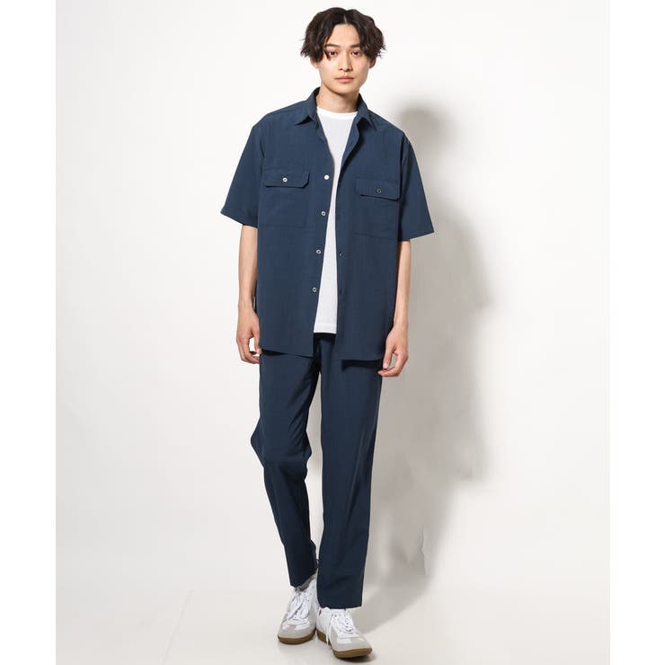 【軽くて涼しい】ダブルポケットシャツ (セットアップ可）リライト シリーズ2 | a.v.v【MEN】 | 詳細画像6 