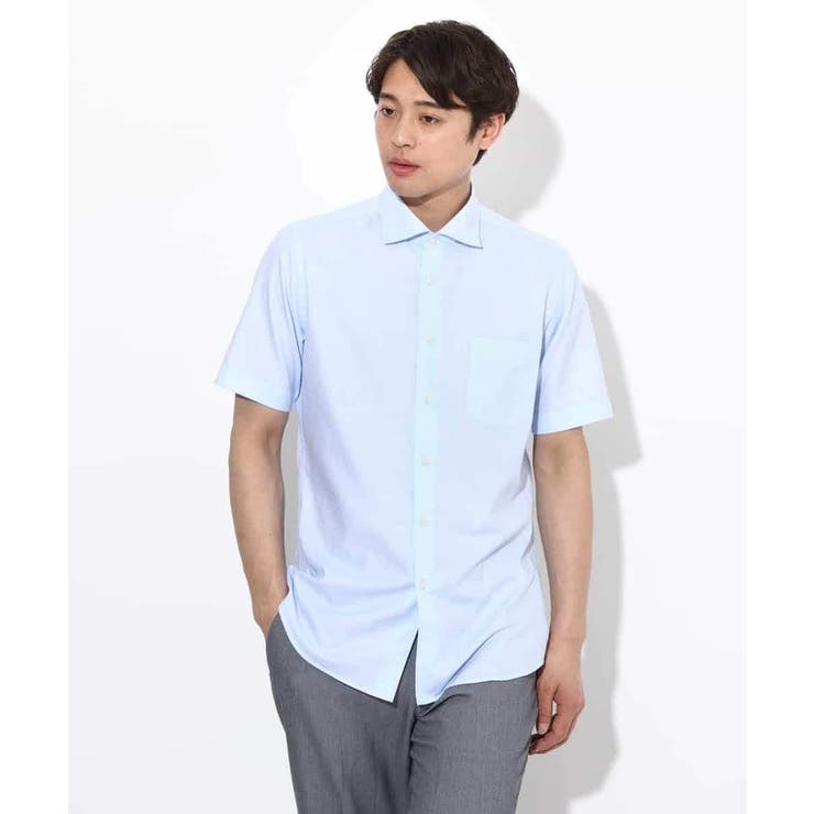 【定番アイテム】マイクロツイルカッタウェイシャツ 半袖 | a.v.v【MEN】 | 詳細画像16 