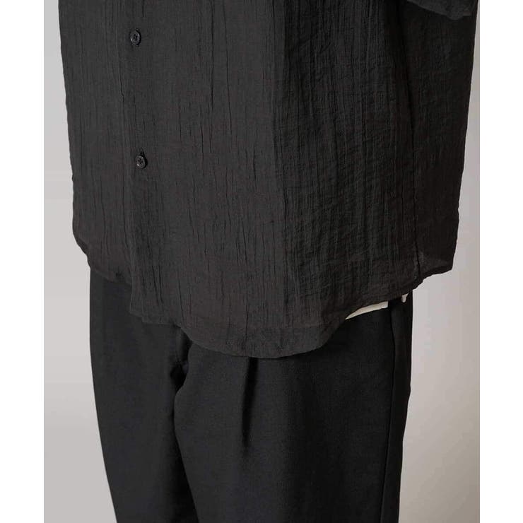 【接触冷感】ワッシャーシアーワイドシルエットシャツ | a.v.v【MEN】 | 詳細画像20 