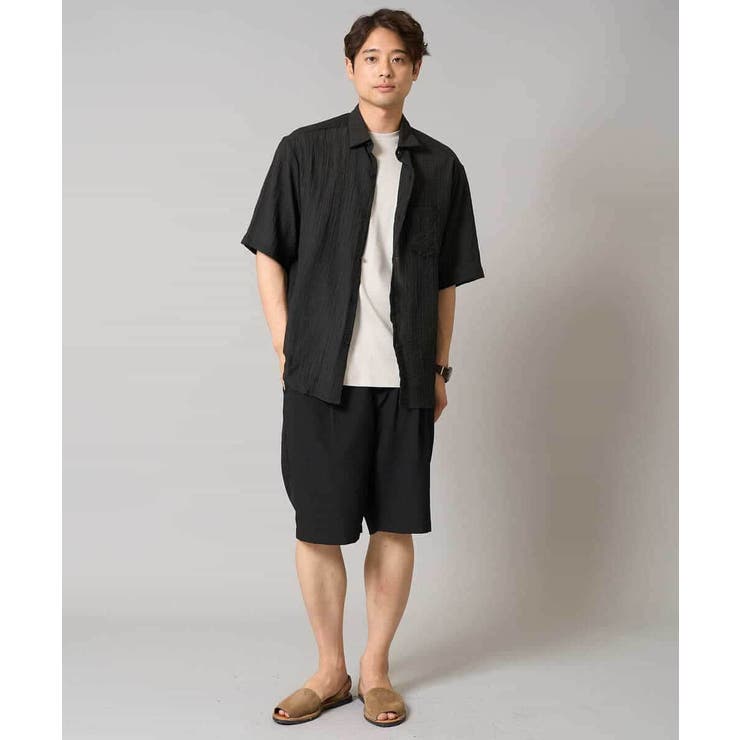 【接触冷感】ワッシャーシアーワイドシルエットシャツ | a.v.v【MEN】 | 詳細画像6 