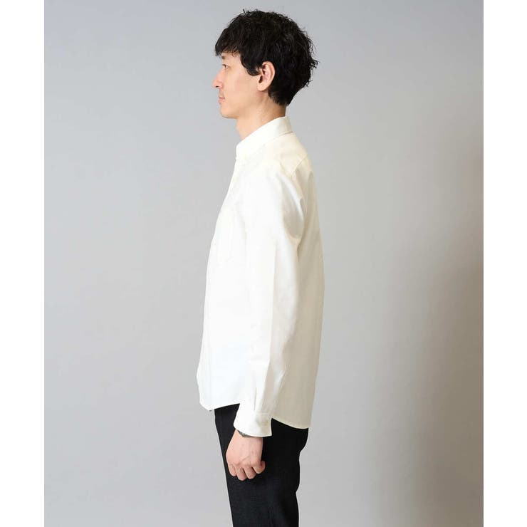 【イージーケア/速乾/毛玉になりにくい】ボタンダウンオックスシャツ | a.v.v【MEN】 | 詳細画像10 