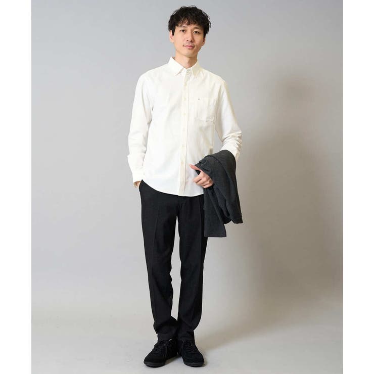【イージーケア/速乾/毛玉になりにくい】ボタンダウンオックスシャツ | a.v.v【MEN】 | 詳細画像28 