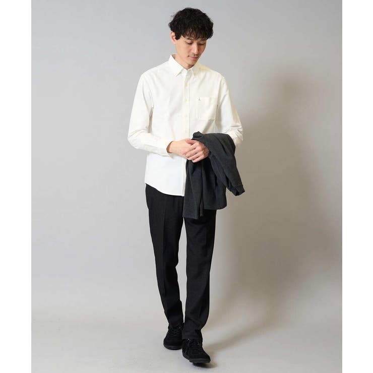【イージーケア/速乾/毛玉になりにくい】ボタンダウンオックスシャツ | a.v.v【MEN】 | 詳細画像29 