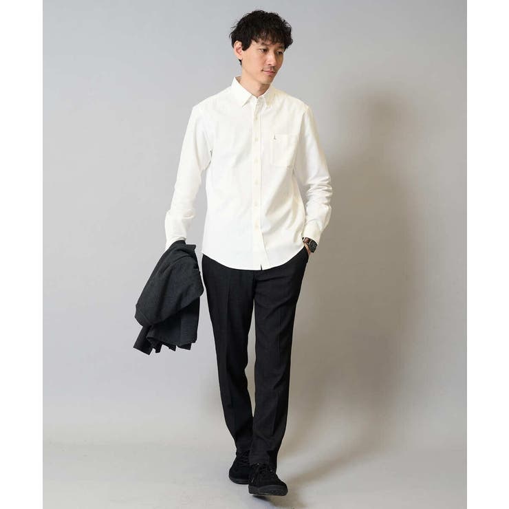 【イージーケア/速乾/毛玉になりにくい】ボタンダウンオックスシャツ | a.v.v【MEN】 | 詳細画像30 