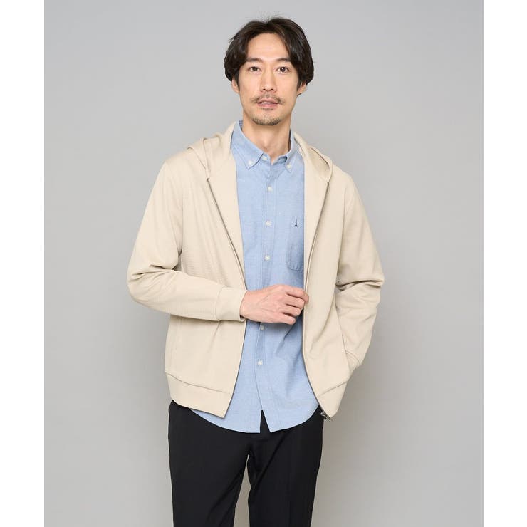 【イージーケア/速乾/毛玉になりにくい】ボタンダウンオックスシャツ | a.v.v【MEN】 | 詳細画像38 