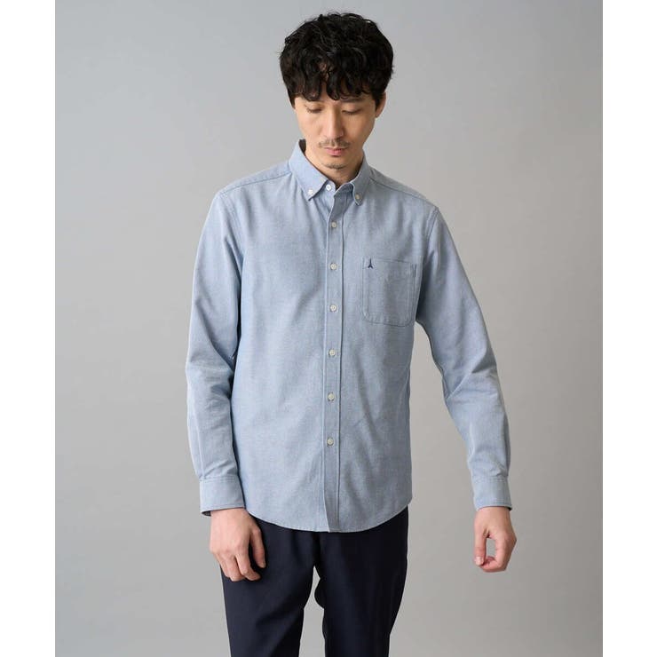 【イージーケア/速乾/毛玉になりにくい】ボタンダウンオックスシャツ | a.v.v【MEN】 | 詳細画像41 