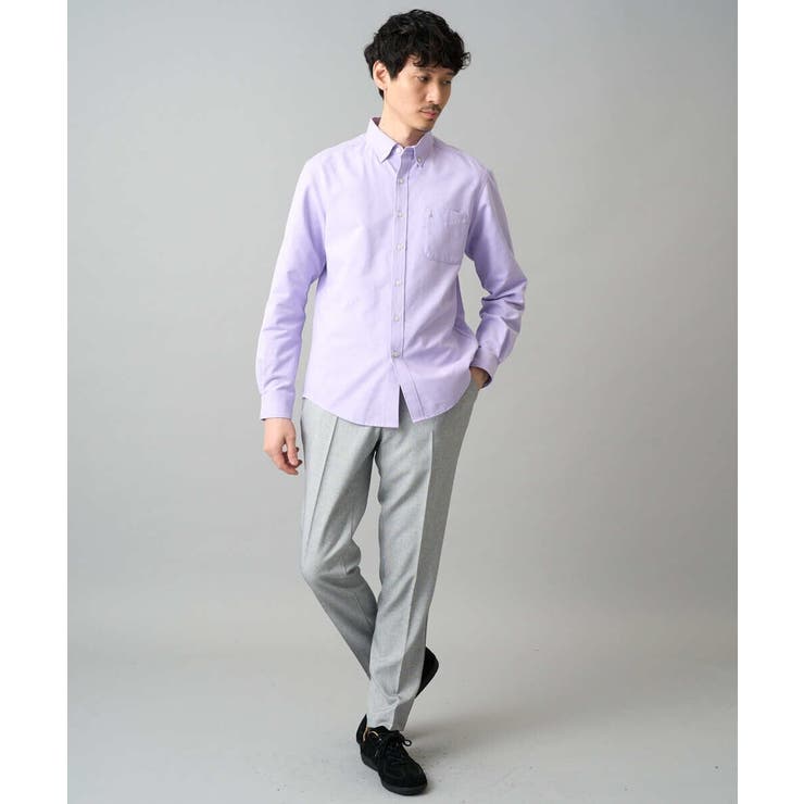 【イージーケア/速乾/毛玉になりにくい】ボタンダウンオックスシャツ | a.v.v【MEN】 | 詳細画像44 