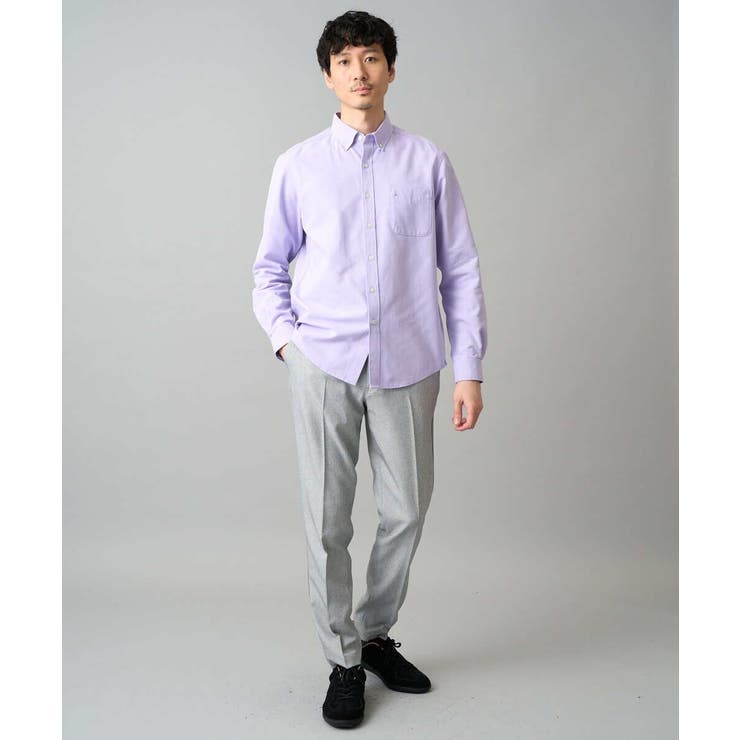 【イージーケア/速乾/毛玉になりにくい】ボタンダウンオックスシャツ | a.v.v【MEN】 | 詳細画像46 