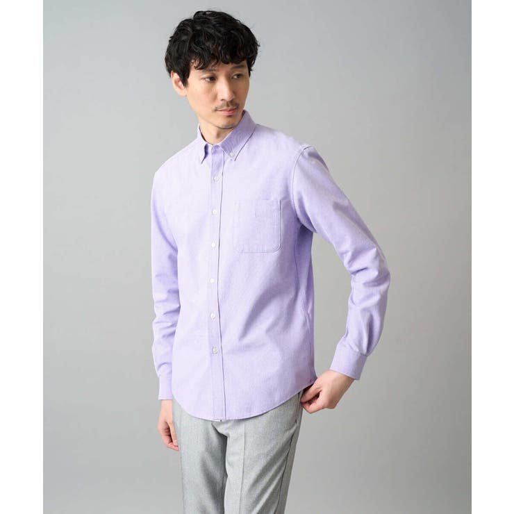 【イージーケア/速乾/毛玉になりにくい】ボタンダウンオックスシャツ | a.v.v【MEN】 | 詳細画像47 