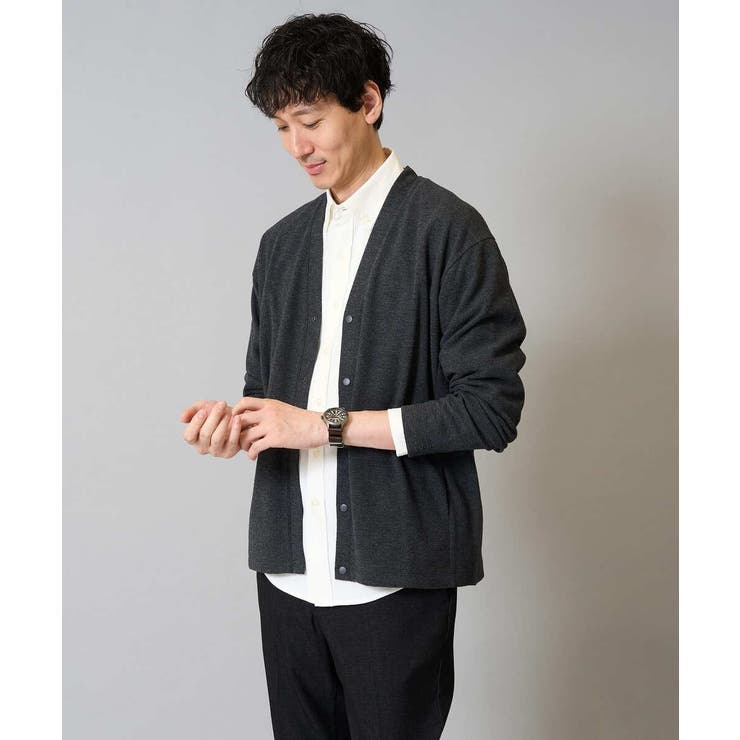 【イージーケア/速乾/毛玉になりにくい】ボタンダウンオックスシャツ | a.v.v【MEN】 | 詳細画像6 