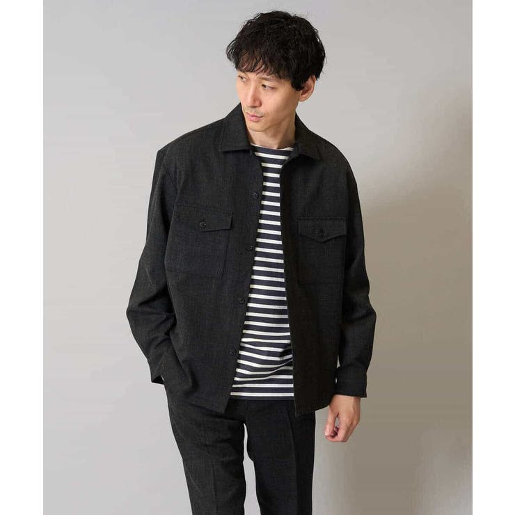 【イージーケア シワになりにくい】ダブルポケットシャツ 秋リライト【洗濯機で洗え… | a.v.v【MEN】 | 詳細画像14 