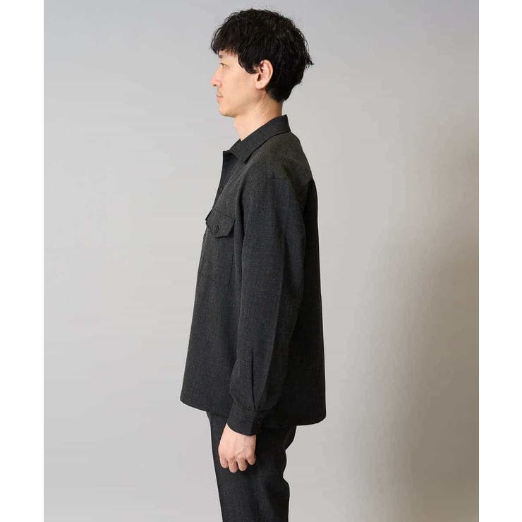 【イージーケア シワになりにくい】ダブルポケットシャツ 秋リライト【洗濯機で洗え… | a.v.v【MEN】 | 詳細画像18 