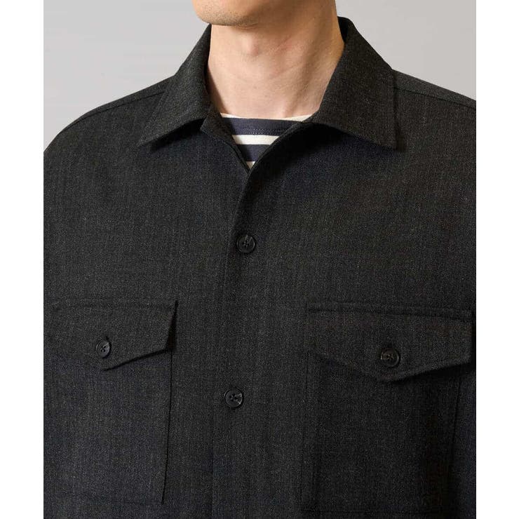 【イージーケア シワになりにくい】ダブルポケットシャツ 秋リライト【洗濯機で洗え… | a.v.v【MEN】 | 詳細画像20 