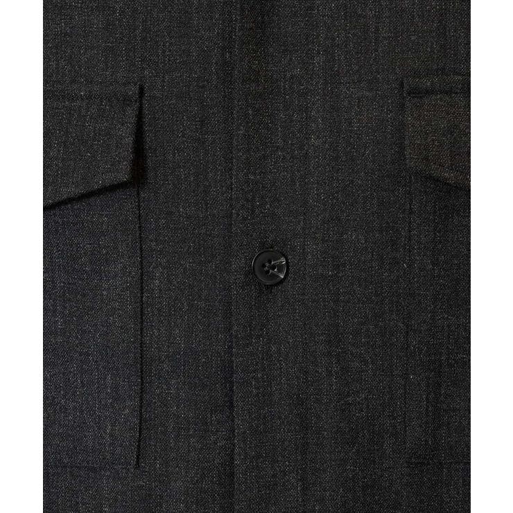 【イージーケア シワになりにくい】ダブルポケットシャツ 秋リライト【洗濯機で洗え… | a.v.v【MEN】 | 詳細画像24 