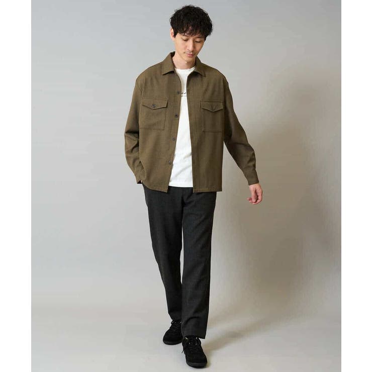 【イージーケア シワになりにくい】ダブルポケットシャツ 秋リライト【洗濯機で洗え… | a.v.v【MEN】 | 詳細画像4 