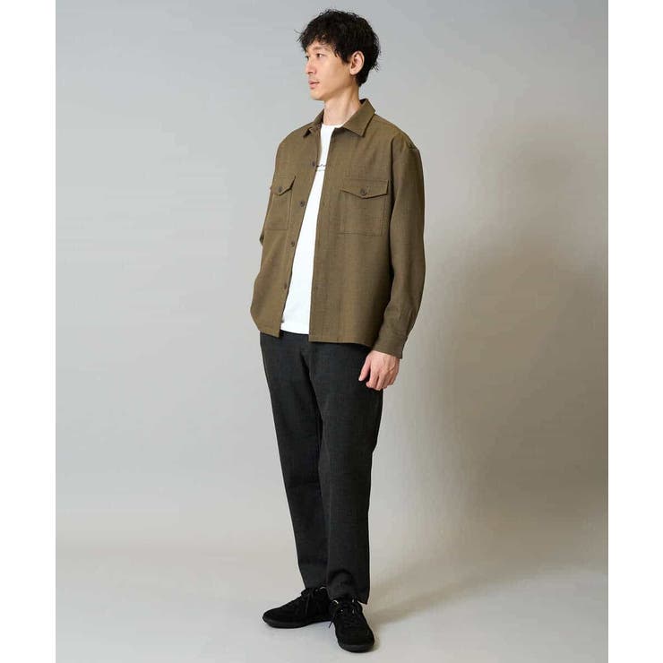 【イージーケア シワになりにくい】ダブルポケットシャツ 秋リライト【洗濯機で洗え… | a.v.v【MEN】 | 詳細画像5 
