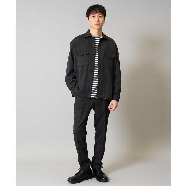 【イージーケア シワになりにくい】ダブルポケットシャツ 秋リライト【洗濯機で洗え… | a.v.v【MEN】 | 詳細画像9 