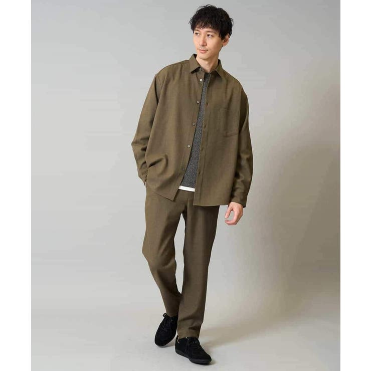 【イージーケア シワになりにくい】ワイドシルエットシャツ 秋リライト【洗濯機で洗… | a.v.v【MEN】 | 詳細画像10 