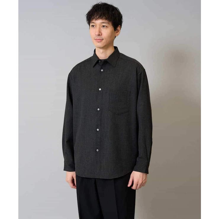 【イージーケア シワになりにくい】ワイドシルエットシャツ 秋リライト【洗濯機で洗… | a.v.v【MEN】 | 詳細画像23 