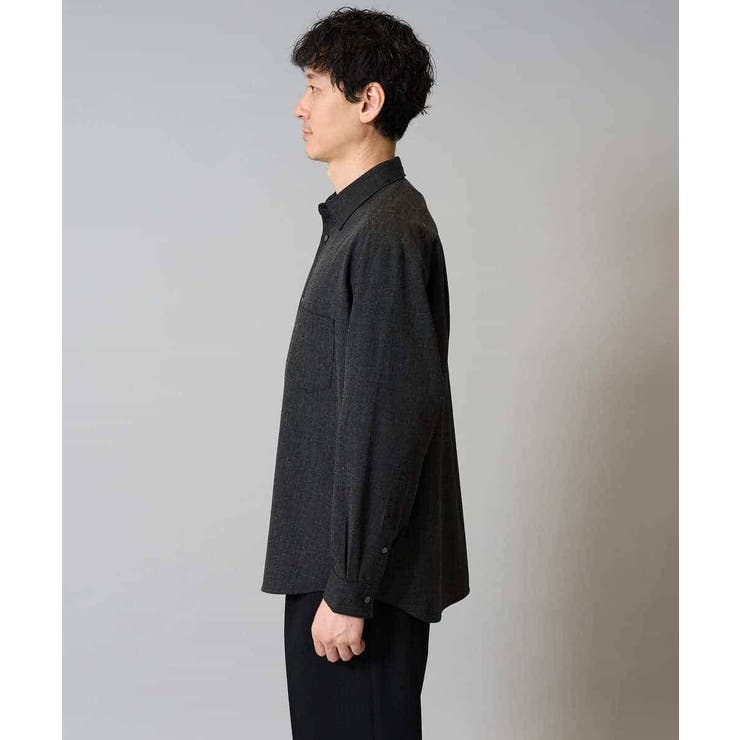 【イージーケア シワになりにくい】ワイドシルエットシャツ 秋リライト【洗濯機で洗… | a.v.v【MEN】 | 詳細画像24 