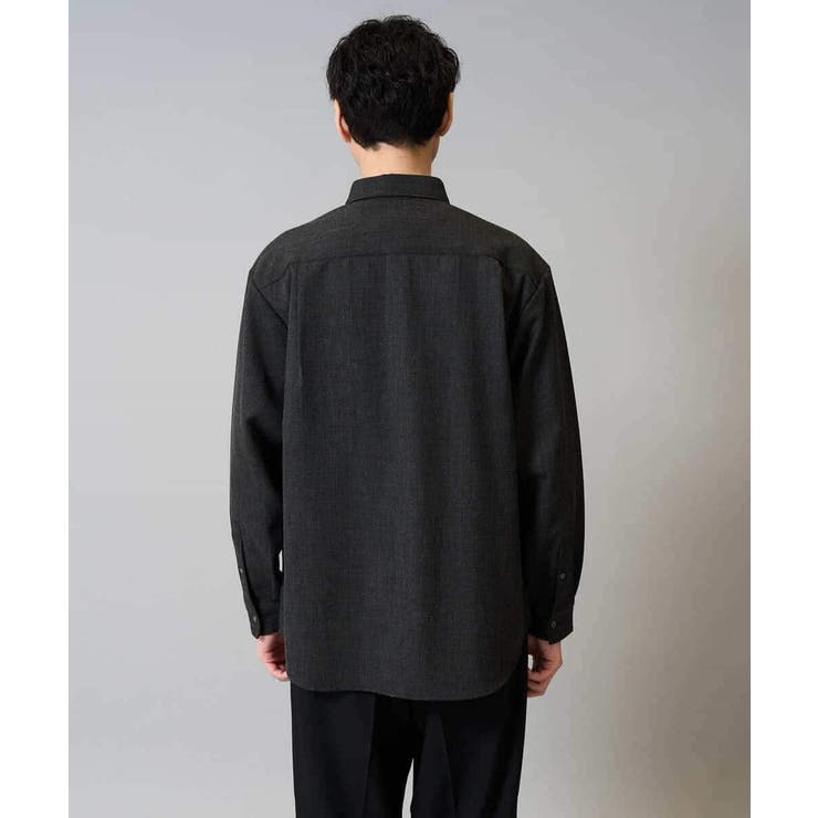 【イージーケア シワになりにくい】ワイドシルエットシャツ 秋リライト【洗濯機で洗… | a.v.v【MEN】 | 詳細画像25 