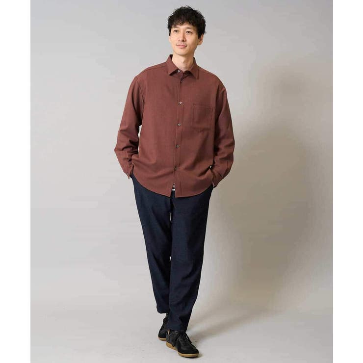 【イージーケア シワになりにくい】ワイドシルエットシャツ 秋リライト【洗濯機で洗… | a.v.v【MEN】 | 詳細画像3 