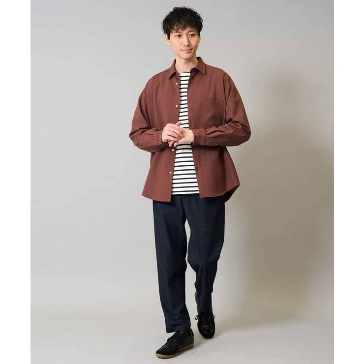 【イージーケア シワになりにくい】ワイドシルエットシャツ 秋リライト【洗濯機で洗… | a.v.v【MEN】 | 詳細画像6 