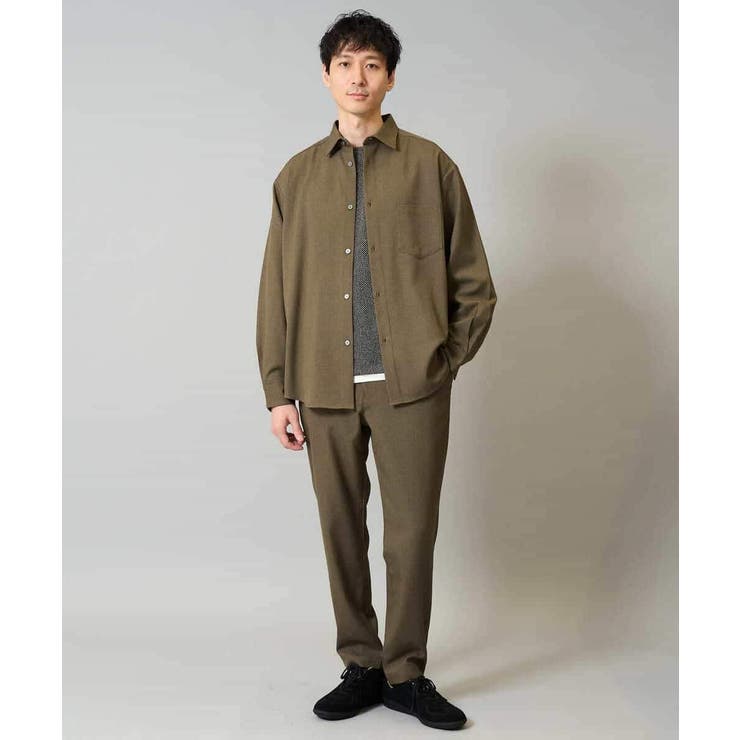 【イージーケア シワになりにくい】ワイドシルエットシャツ 秋リライト【洗濯機で洗… | a.v.v【MEN】 | 詳細画像8 