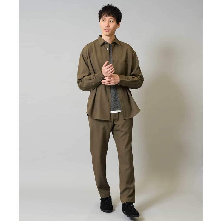 【イージーケア シワになりにくい】ワイドシルエットシャツ 秋リライト【洗濯機で洗… | a.v.v【MEN】 | 詳細画像9 