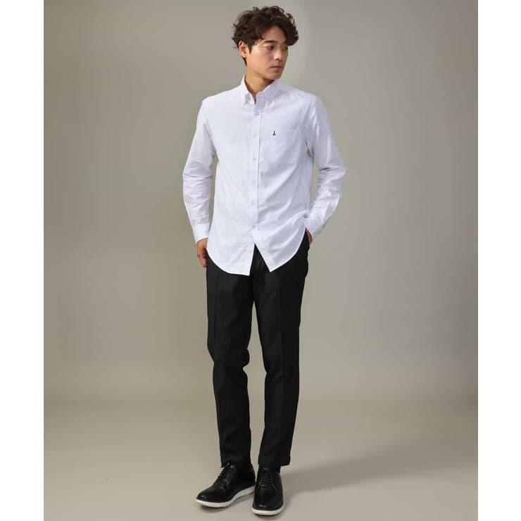 【累計2万枚販売】エッフェル塔刺繍オックスボタンダウンシャツ | a.v.v【MEN】 | 詳細画像10 