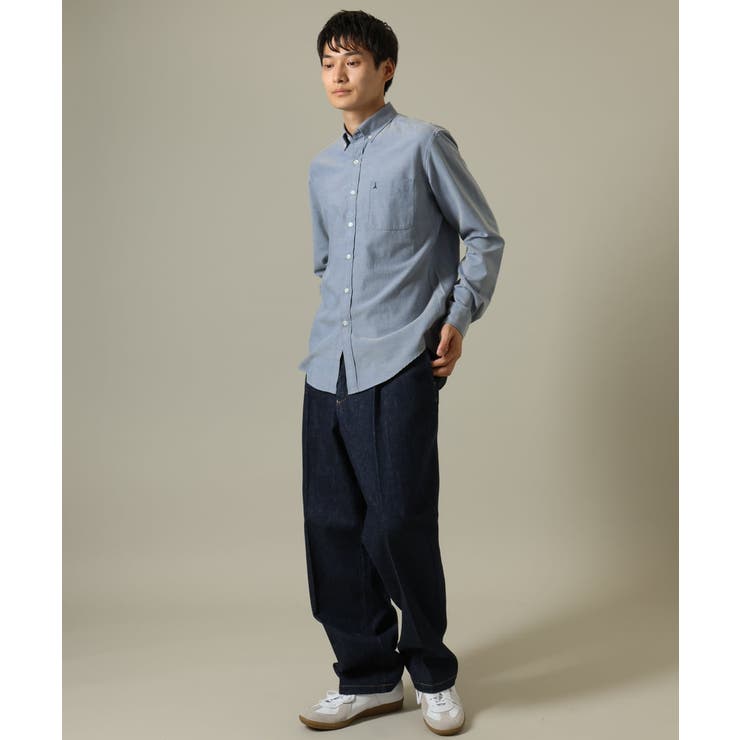 【累計2万枚販売】エッフェル塔刺繍オックスボタンダウンシャツ | a.v.v【MEN】 | 詳細画像20 