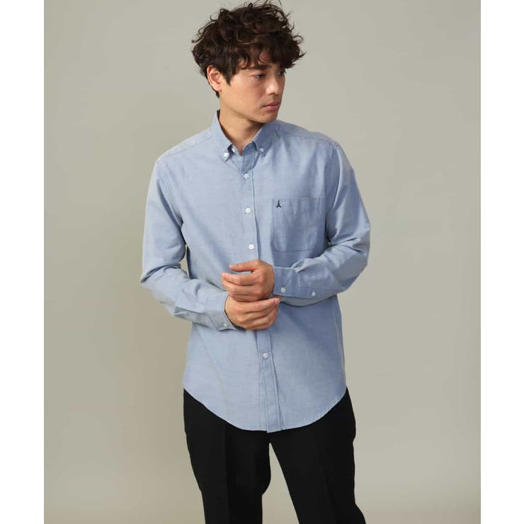 【累計2万枚販売】エッフェル塔刺繍オックスボタンダウンシャツ | a.v.v【MEN】 | 詳細画像26 