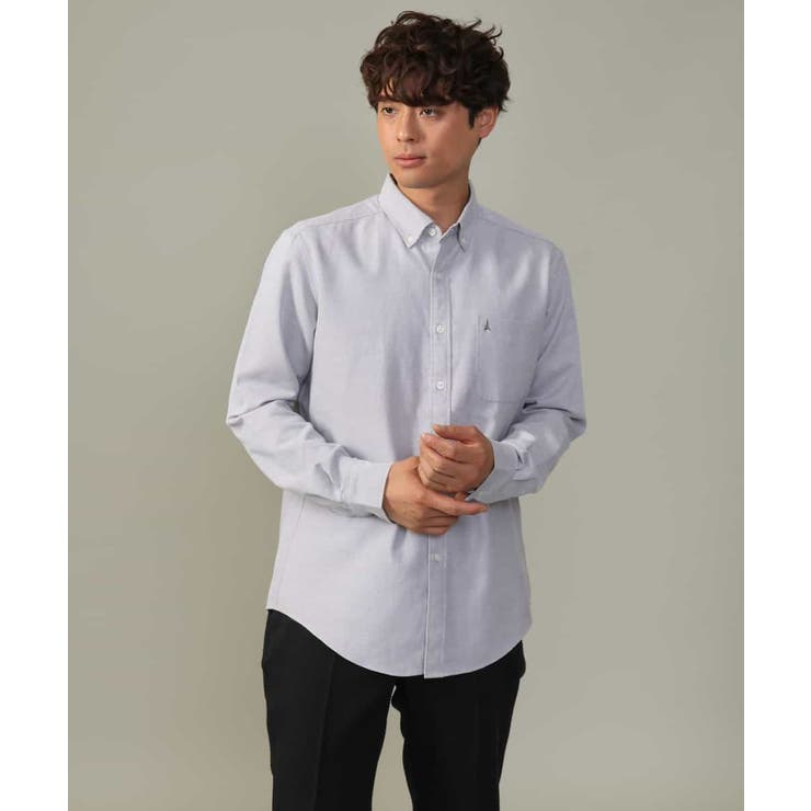 【累計2万枚販売】エッフェル塔刺繍オックスボタンダウンシャツ | a.v.v【MEN】 | 詳細画像27 