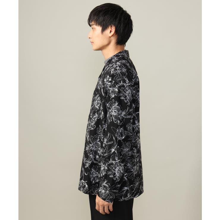 【サマ見えシャツ】ヴィンテージフラワーオープンカラーシャツ | a.v.v【MEN】 | 詳細画像18 