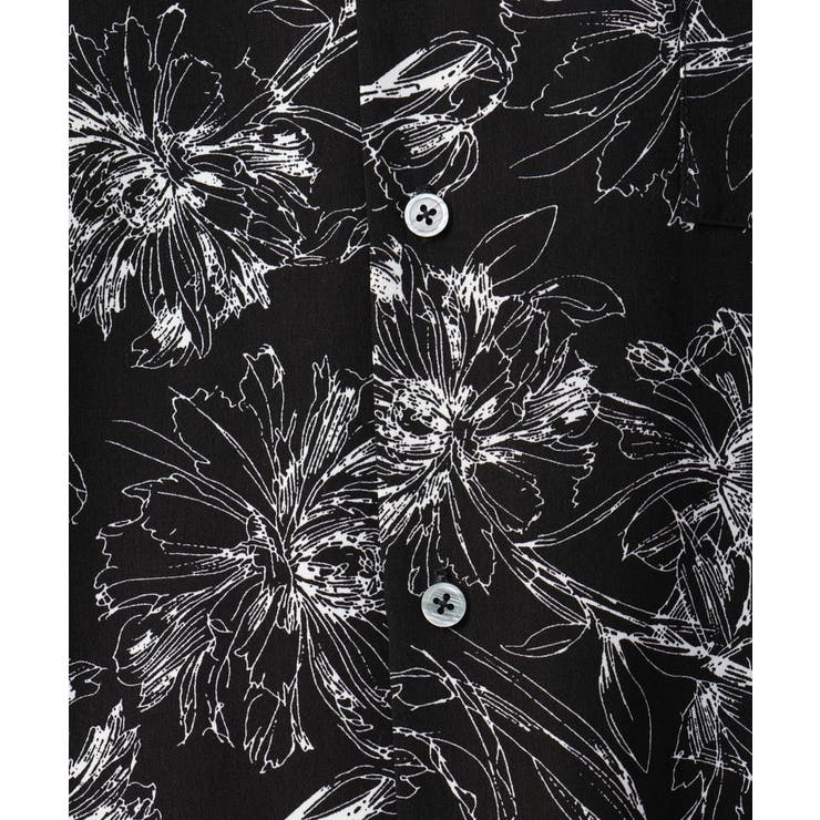 【サマ見えシャツ】ヴィンテージフラワーオープンカラーシャツ | a.v.v【MEN】 | 詳細画像24 