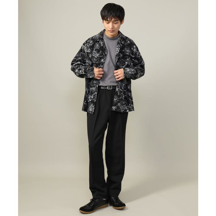 【サマ見えシャツ】ヴィンテージフラワーオープンカラーシャツ | a.v.v【MEN】 | 詳細画像7 