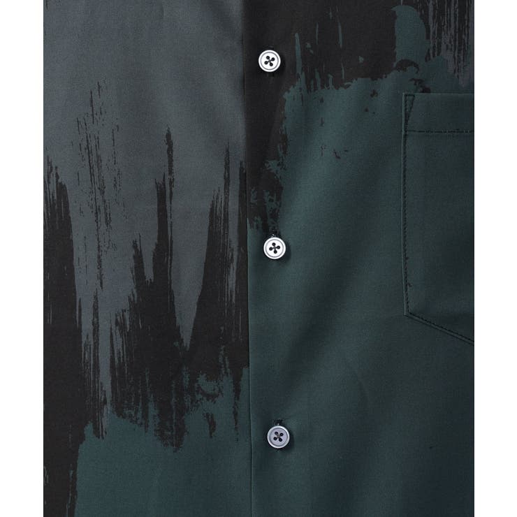 【イージーケア】ペインター柄ワイドシルエットシャツ | a.v.v【MEN】 | 詳細画像22 