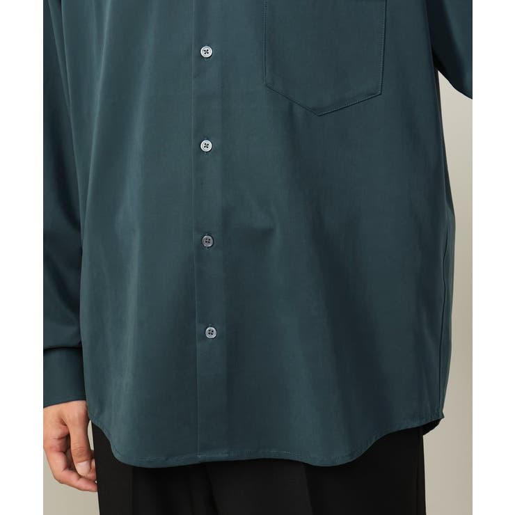 【イージーケア/毛玉になりづらい】ワイドシルエットシャツ | a.v.v【MEN】 | 詳細画像29 