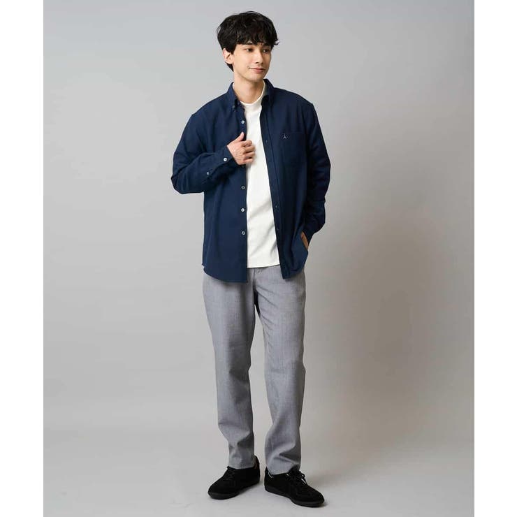 サンライト起毛ストレッチシャツ | a.v.v【MEN】 | 詳細画像14