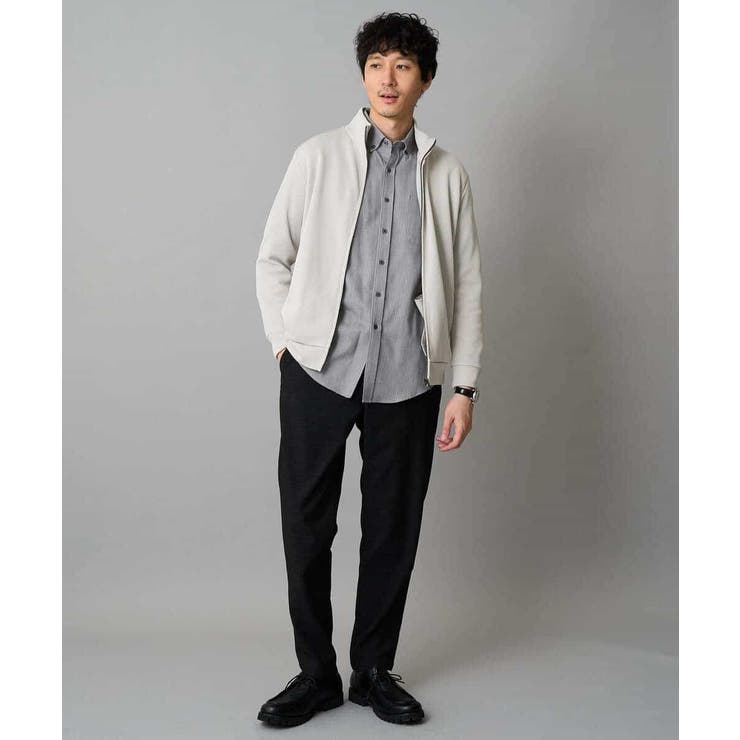 ヘリンボーンダブルフェイスシャツ | a.v.v【MEN】 | 詳細画像10 